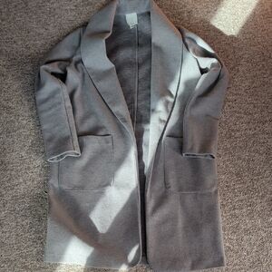 Joie Long Gray Coat, Sz M